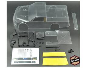 1rc Racing 1rc1025 1rc1015 - Asphalt Truck 1/18 Conversion Kit -clear