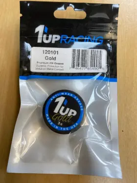 120101 1up Racing Gold Aw Grease # - 3g For Metal On