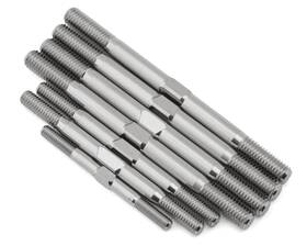 1up Racing 1up74958 Tekno Nb48 2.2 Pro Duty Titanium Turnbuckles Set Silver 1up-74958