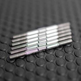 1up Racing 740821 - Pro Duty Titanium Turnbuckles For Tlr 22 5.0 Polished