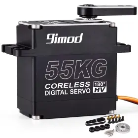 Rc3182 9imod 55kg Waterproof High Torque Hv Ultra Fast Digital Motor Servo Full Metal Gear