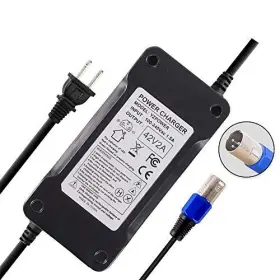 Abakoo 665268724718 36v Battery Charger 42v 2a With 3-pin Xlr Connector Male For Mini