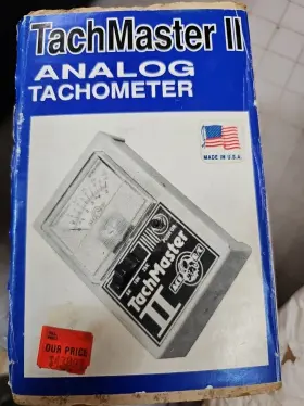 26k25c Ace Rc Vintage Tachmaster Ii Analog Tachometer R/c In Original Box With Manual 26k25c Ace Rc Vintage Tachmaster Ii Analog Tachometer R/c In Original Box With Manual