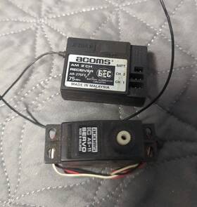 Acoms Ar-201 Ar-275 Am 75mhz 2 Channel Rc Radio Receiver For Nitro/electric Car Boat