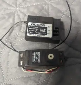 Ar-275 Acoms Ar-201 Am 75mhz 2 Channel Rc Radio Receiver For Nitro/electric Car Boat