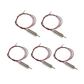 Acxico 657835965778 5pcs 4mm Mini Micro Dc 3v 60000rpm High Speed Hollow Cup Coreless Motor