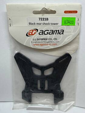 Agama 810130212132 7221b Black Rear Shock Tower