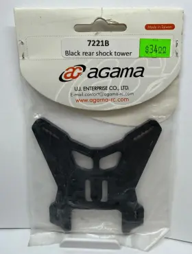 7221b Agama 810130212132 Black Rear Shock Tower 7221b Agama 810130212132 Black Rear Shock Tower