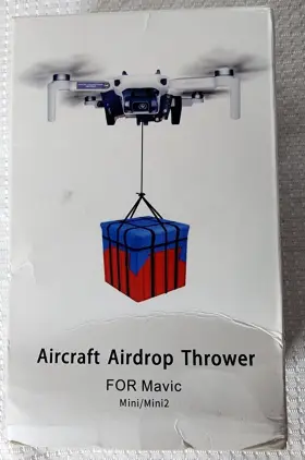 B0943n98xz Aircraft Airdrop Thrower Drone Clip Payload For Mavic Mini/mini 2 Accessories