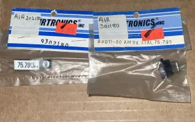 93011-80 Airtronics Rc 9302180 Am Crystal Pair 75.790 Mhz / Channel 83 Nip 93011-80 Airtronics Rc 9302180 Am Crystal Pair 75.790 Mhz / Channel 83 Nip