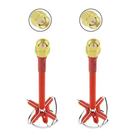 Kk-lr2 Akk Lr2 5.8g 5dbi Rhcp Fpv High Gain Four Leaf Clover Antenna For Tx/rx Sma Male Kk-lr2 Akk Lr2 5.8g 5dbi Rhcp Fpv High Gain Four Leaf Clover Antenna For Tx/rx Sma Male