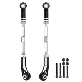 Allinrc U2a0044-47 Aluminum Steering Camber Link Set Toe Linkage 1/8 Black