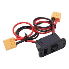 Alomejor 313028024034 Rc Airplane Switch Heavy Duty Led Receiver Battery On Off Connectors