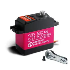 Ds3235ssg Annimos 35kg Rc Servo Motor Inch High Torque Large Power Stainless Steel Gear