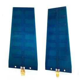 Antosiya 669936892761 12dbi 2.4ghz 5.8ghz Dual Band Wifi Directional Pcb Yagi Antenna Sma Male-1pcs