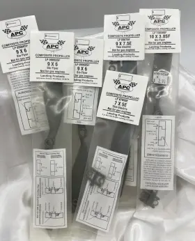 Apc09060sf Apc Slow Flyer And Thin Electric Propeller Variety Pack As Shown In Pic New