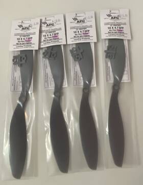 Apc Propellers Lp10047sfp Composite Propeller 10x4.7 Sfp Lot Of 4