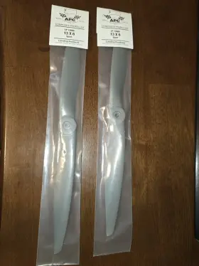 Lp13060 Apc Propellers 13x6 Composite Propeller Sport Rc Airplane Lot Of 2 New