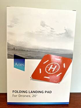 Aries 192223165373 20 Inch Drone Landing Pad Universal Fast Fold Double Sided Waterproof New