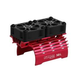 Arrarown Fan-006r Rc Cooling Fans Twin 30mm Motor Fan With Metal Heatsink 3650 3660 540 550 Bru