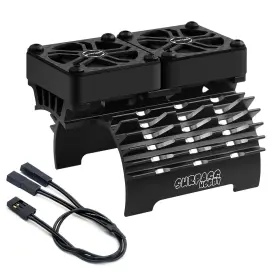 Fan-008 Arrarown Rc Cooling Fans 1/5 16000 High Rpm 40mm Twin Motor With Metal Heats