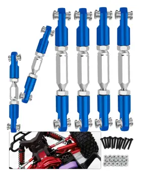 Ar10-links-nb1 Arrcat Turnbuckles Camber Links Upgrades Parts For 1/10 Senton Dark Blue