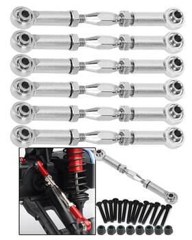 Arrcat S1a-link-s1 Upgrade Parts Turnbuckles Camber Links For 1/10 Slash Silver 7pcs