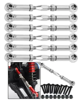 S1a-link-s1 Arrcat Upgrade Parts Turnbuckles Camber Links For 1/10 Slash Silver 7pcs