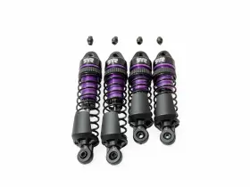 Ara-2762 Arrma New Mini Kraton 1/16 Shocks Set Purple Aluminum Absorbers Springs