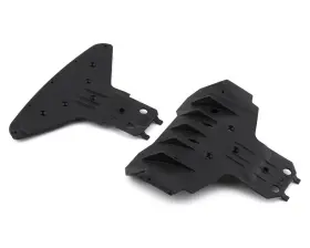 Ara320585 Arrma Infraction Mega/vendetta 3s Blx Lower Front Bumper And Rear Diffuser Set