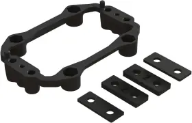 Ara320650 Arrma Aluminum Servo Mount Plastic Holder Set