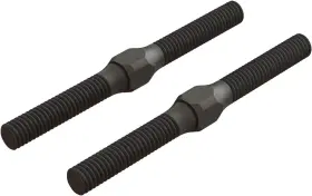 Ara330542 Arrma Steel Turnbuckle M4 X 48mm Black 2