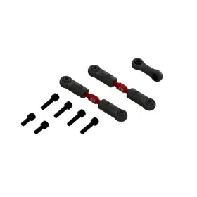 Ara340208 Arrma Adjustablie Steering Link Set