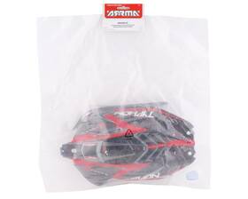 Arrma Ara406120 Typhon 6s Blx Pre-painted Rc Remote Control Buggy Body Red