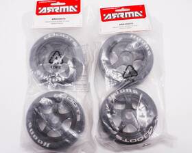 Arrma Ara550070 Dboots Hoons 42/100 2.9 Belted 5-spoke Pre-mounted Tires Silver