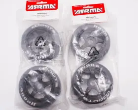 Ara550070 Arrma Dboots Hoons 42/100 2.9 Belted 5-spoke Pre-mounted Tires Silver