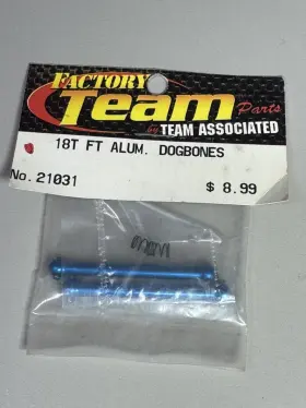 Rc18t Associated 21031 Rc Axle Set Aluminum Blue With Springs Factory Rc18t Associated 21031 Rc Axle Set Aluminum Blue With Springs Factory