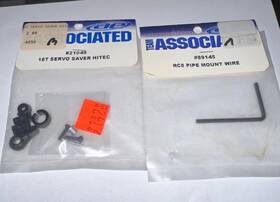 Associated 21049 Rc Rc18t Servo Saver Set Fits Hitec 89145 Rc8 Pipe Mount