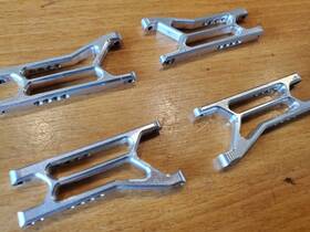 Associated 21220 Vintage Rc18t Suspension Arms Aluminum Rare Great Condition Lm 18b