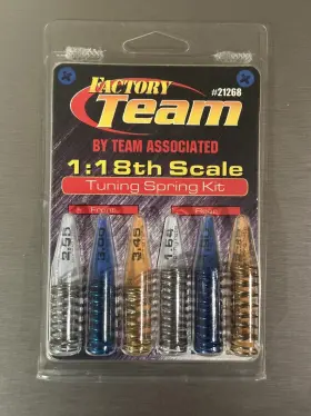 21268 Associated Vintage Team Rc10 1 18 Shock Tuning Spring Kit Factory Oem