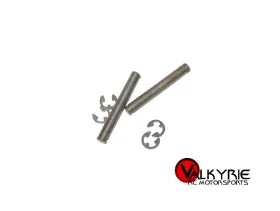 Rc12e Associated 3213 Rc Series Stub Axles And Hardware Steel 2