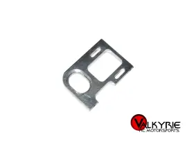 Rc10lso Associated 4537 Rc Rc12lc Rc10ls Motor Plate Aluminum Silver 1 Used