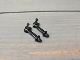 7439 Associated Vintage Rc T4 Gt2 Series Front Body Mount Set Plastic Black