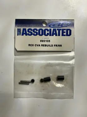 89105 Associated Team Cva Rebuild Front/rear Rc8