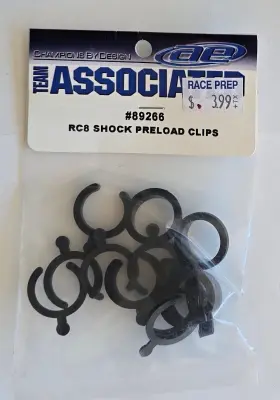 Rc8rs Associated 89266 Shock Preload Clips