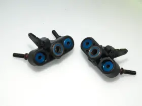 Rc8b3.2e Associated B3.2e A8b-1743 Team Buggy Front Upright Steering Blocks
