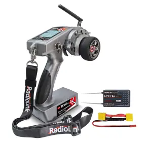 Rc6gs Ata Hobby 670724398389 Radiolink V3 7 Channels Rc Transmitter And R7fg Gyro Receiver 2.4ghz 6