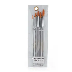 5-teilig Atlas Brush Co. 689076952224 800r Taklon Rundes Set