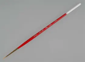 155-i-10 Atlas Brush Co. 689076952521 Inc. 155-i-10/0 Golden Taklon Round 10/0 Pkg