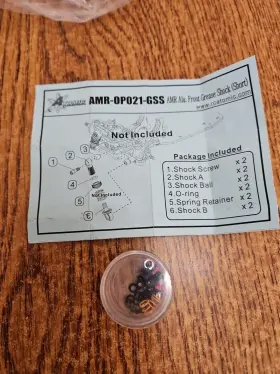 Amr-opo21-gss Atomic Amr Opo21-gss Front Grease Shock With 2 Yellow Springs Amr-opo21-gss Atomic Amr Opo21-gss Front Grease Shock With 2 Yellow Springs
